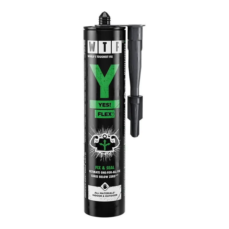 Y Yes Flex liima- ja tiivistysmassa tummanharmaa 310ml Sertifioitu