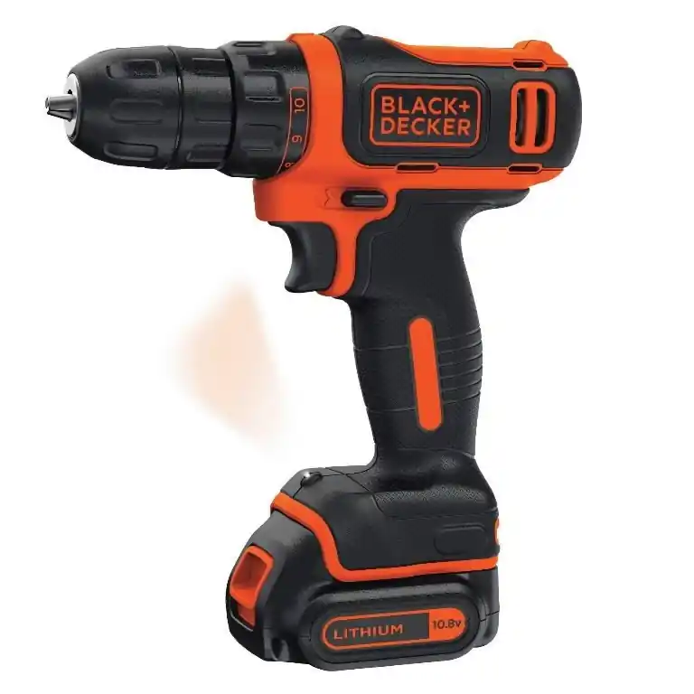 Alennettu Akkuporakone/ajuri Black & Decker BDCDD12 10.8V