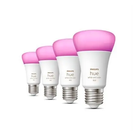 Philips Hue White and Color -polttimot, 4 kpl Ajankohtainen