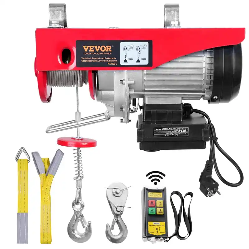 Bestseller Sähkökäyttöinen nostovinssi Vevor 220V 1600W 1000kg