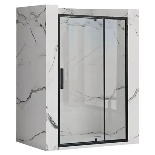 Tarjous Suihkuovi REA Rapid Swing Black 120 cm