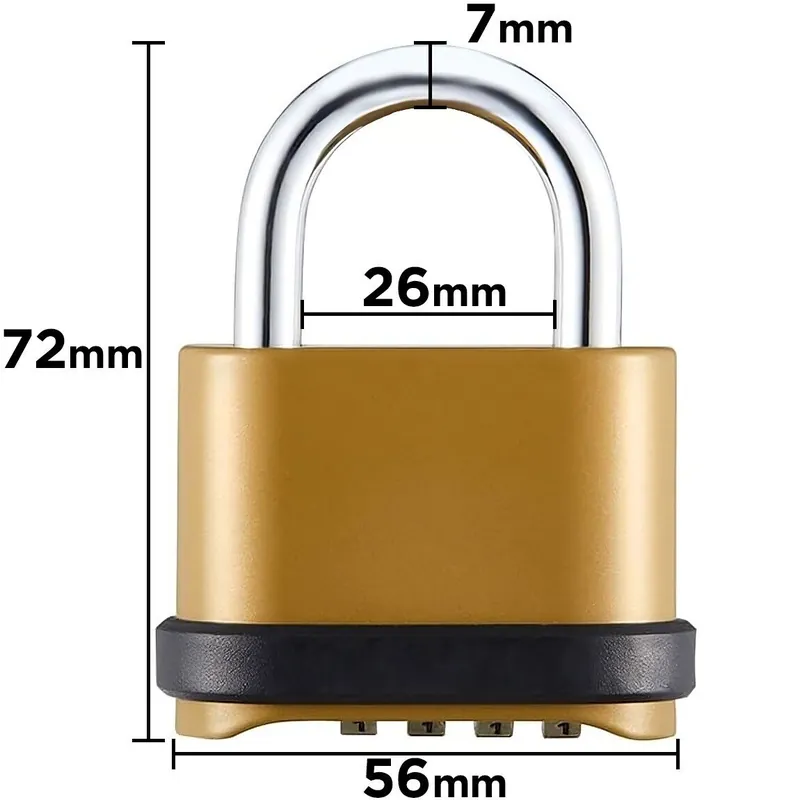 Magicso koodilukko salasanalla, 56 mm Superhinta