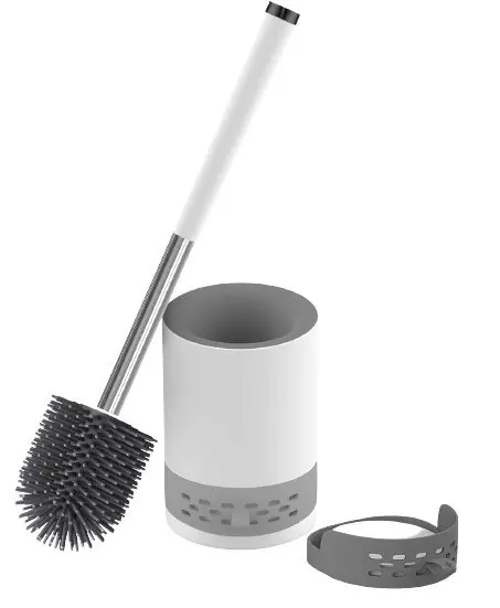 Uutuus Silikoninen WC-harja Kahvalla