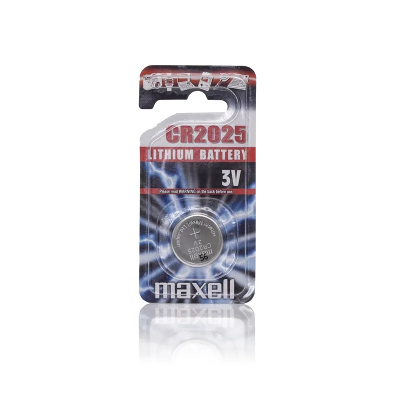 litiumparistot, cr2025, 3 v, maxell, läpipainopakkaus, 1 pakkaus Halpa