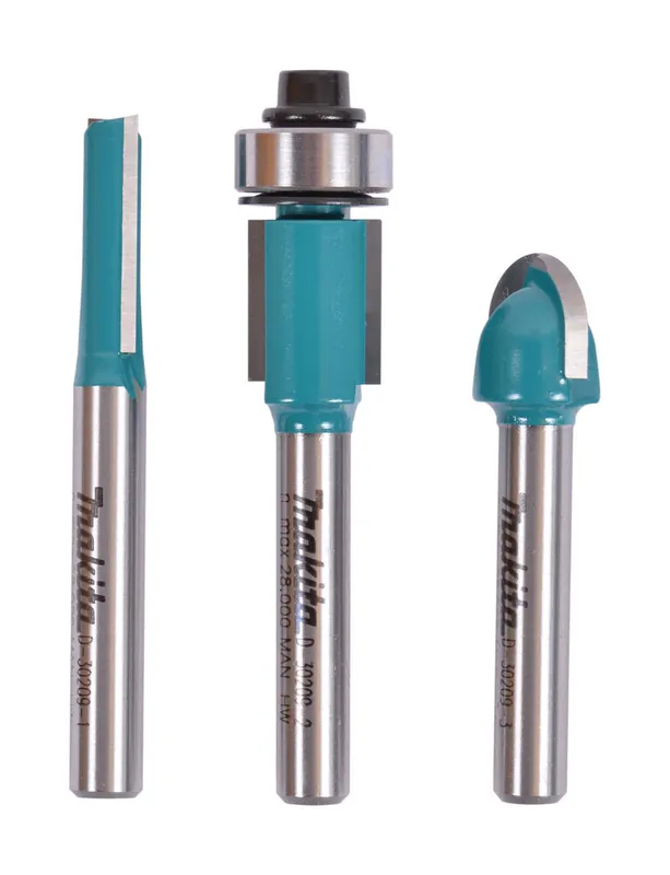 Kampanjahinta D-30209 Jyrsinteräsarja, 3-osaa Makita