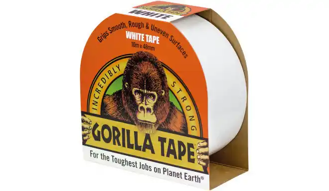 Kampanjahinta Gorillateippi "Valkoinen" 10m