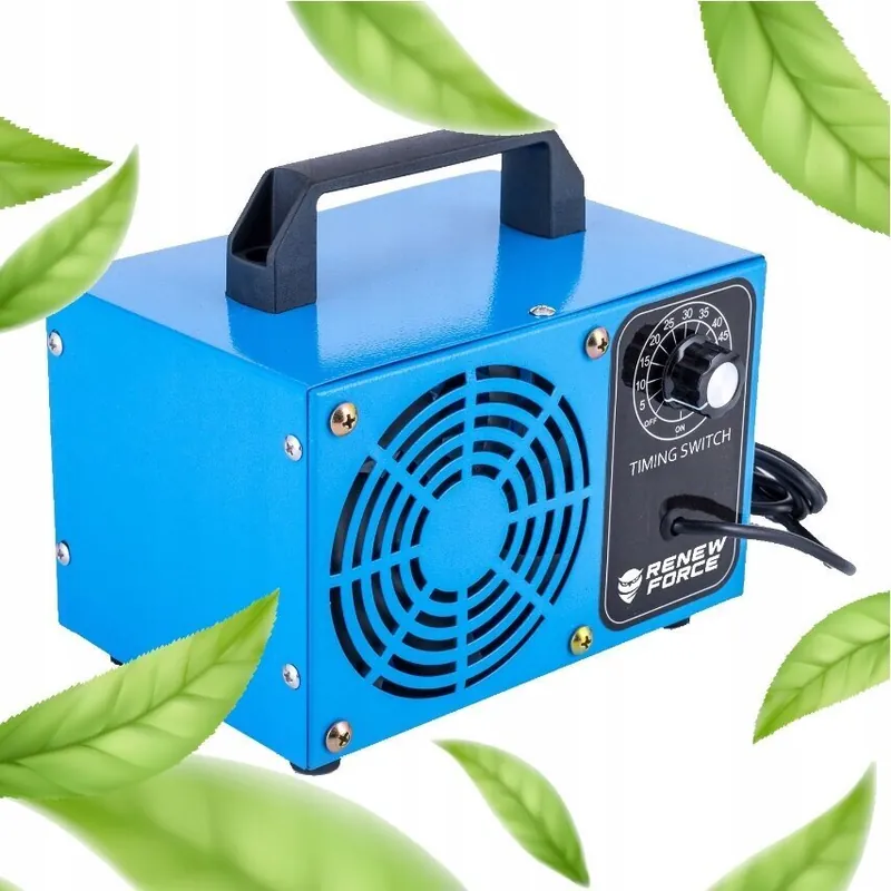 Alennettu Tehokas otsonigeneraattori ajastimella, 140w, 60g/h
