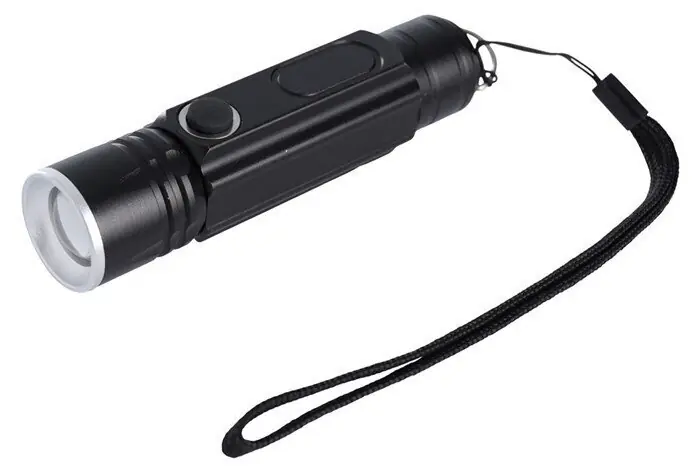 LED-taskulamppu paristolla, 150+110lm Superhinta