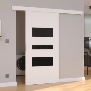 ADRK Furniture Cento 106 -liukuovi, valkoinen Uusi Malli