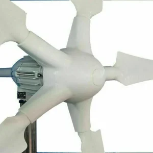 Ajankohtainen Vaaka-akselinen tuuligeneraattori IstaBreeze® I-2000 W, 48 V, hybridilatausohjaimella, viisi siipeä