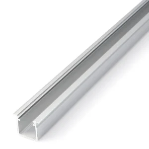 Älä Missaa Alumiiniprofiili G LED-nauhoille - Hopea anodisoitu - 1m