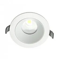 13W Spotalmpa Italux Rezzo kokoelma valkoinen Ø11cm 4000K 1200lm IP54 DG-090C/WK-NW/50 Heti Saatavilla