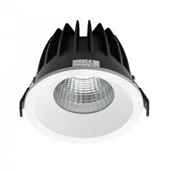 18W Spotalmpa Italux Rezzo kokoelma valkoinen Ø13,8cm 4000K 2100lm IP54 DG-125C/WK-NW/70 Aito
