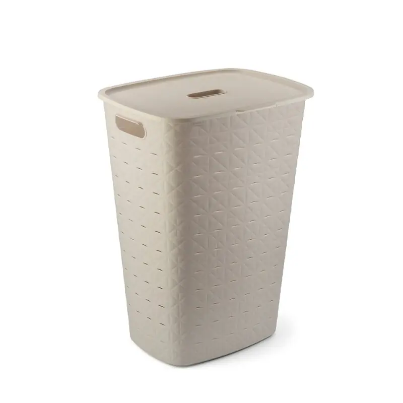 Pyykkikori - Curver - Softex - 56 L - Beigenainen Uusi Kokoelma