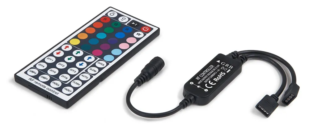 Radiotaajuussäädin RF-RGB-44_72W RGB-LED-nauhoille (RF) Tukkuhinta