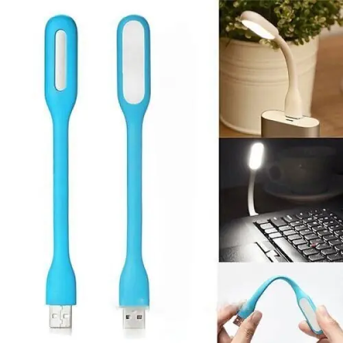 Uusi Malli Notebook-valo LED silikoni joustava, 3 väriä.
