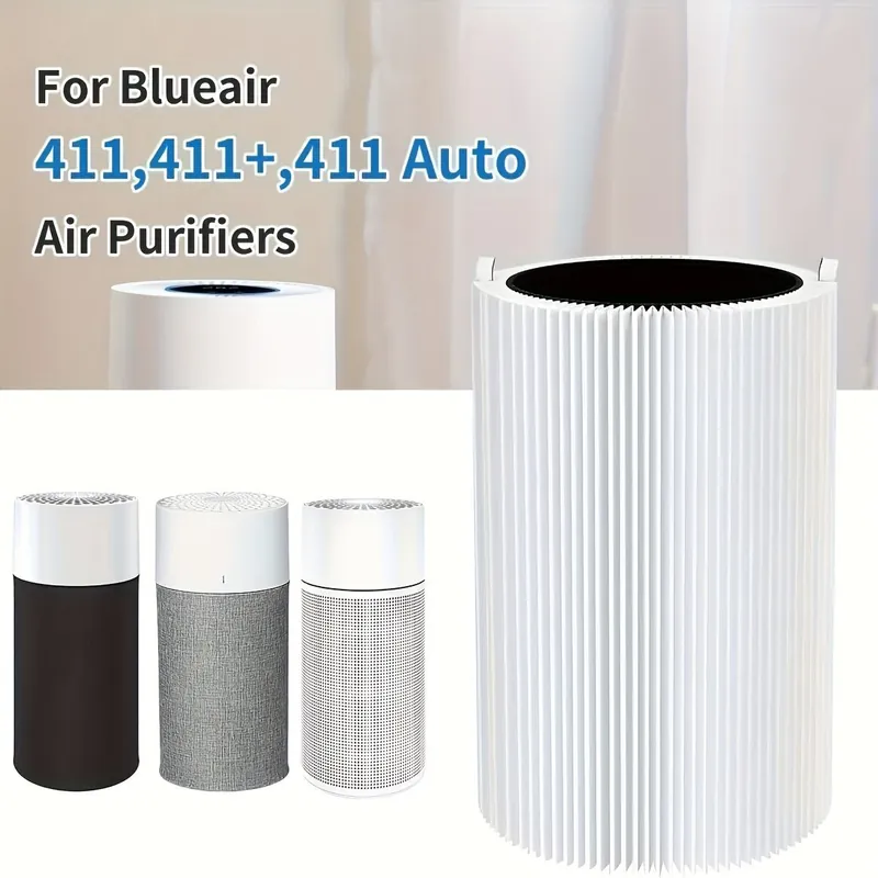 Ajankohtainen 2 kpl Hepa suodattimia Blueair Blue Pure 411 sarjaan