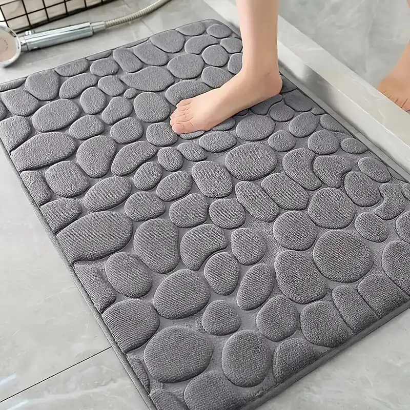 1 kpl Kivikuviollinen Pehmeä Kylpyhuonematto, Ovimatto., 40*120cm Juoda Osta Verkossa