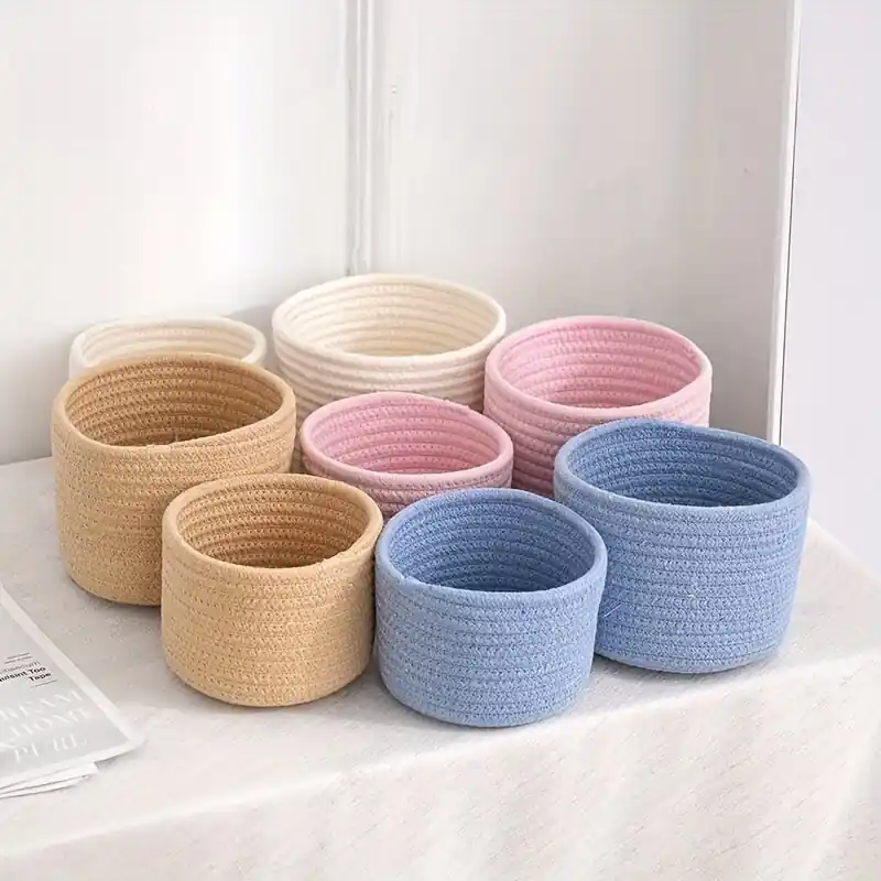 Loppuunmyynti Kori vintage, 2 kpl, chaki
