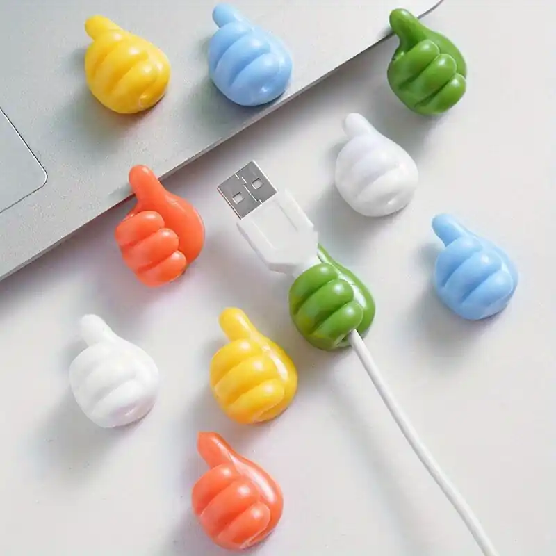Silikonikoukku johdoille Tilaa Nyt