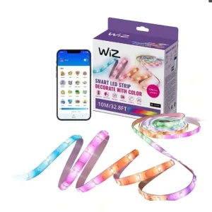 Ajankohtainen LED-nauha WiZ World Smart WiFi, IP20, 10 m
