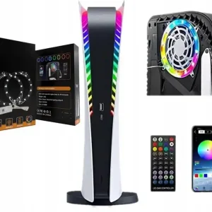 Viimeinen Mahdollisuus LED-valonauha PlayStation 5 RGB-konsolille