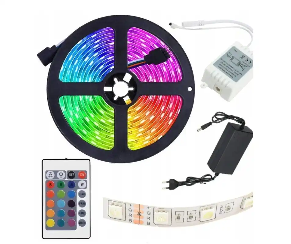 LED-nauha , 5 m. Ilmainen Palautus
