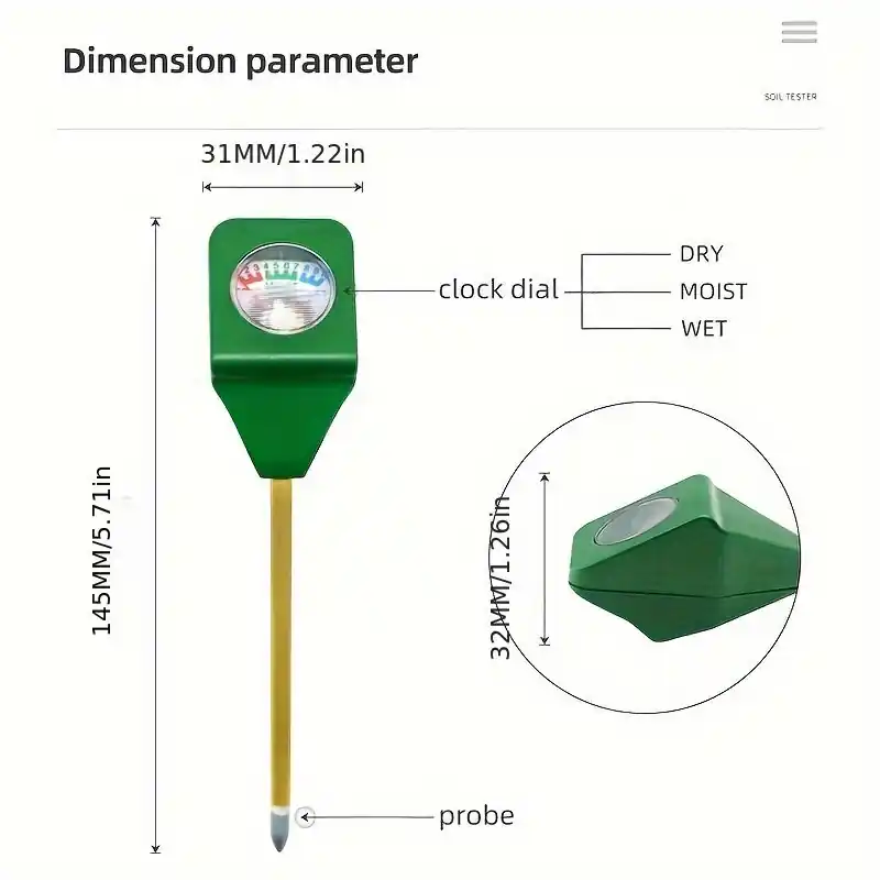 Tilaa Nyt Kosteusmittari Kasvimaan Analysoija