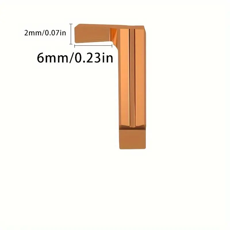 Volframkarbidijyrsintäveitsi Urajuoksin, Priekinės rankos tiesus griovelio plotis 3,0 mm gylis 4,3 mm Uutuus