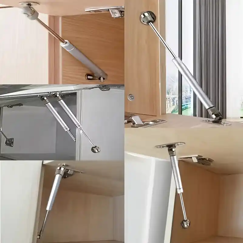 1/4kpl 100N/10.0KG Vahva Hydraulinen Kaasujousituki - Hiljainen, Ei-Sähkökaapin Oviohjain Vahvalla Kantavuudella ja Tasaisella Vaimennuksella, Kestävä Metallirakenne., 4vnt Lähetetään Heti