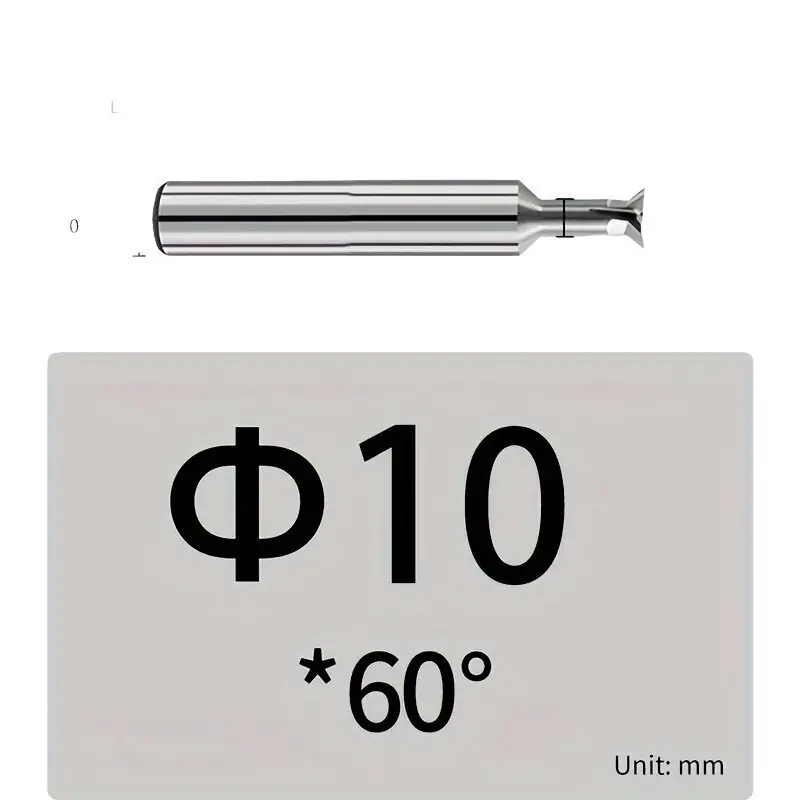 Viikonlopputarjous Teollisuusluokan Volframi Terä Pääjyrsin, 10*15*D10*60L