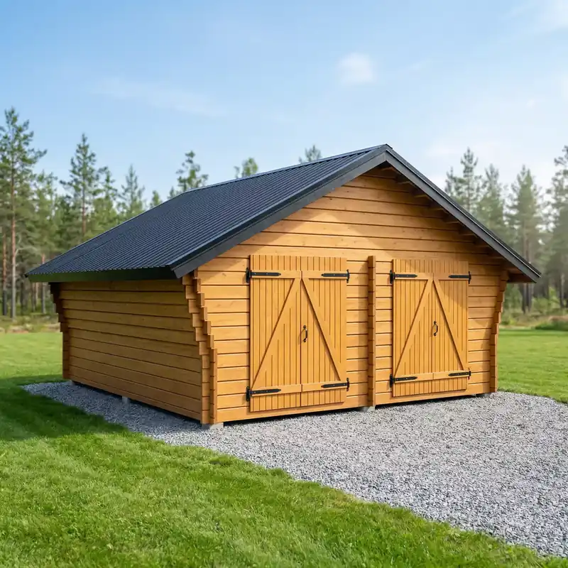 Älä Missaa Hirsilato Rako XXL Pihavarasto 25m2