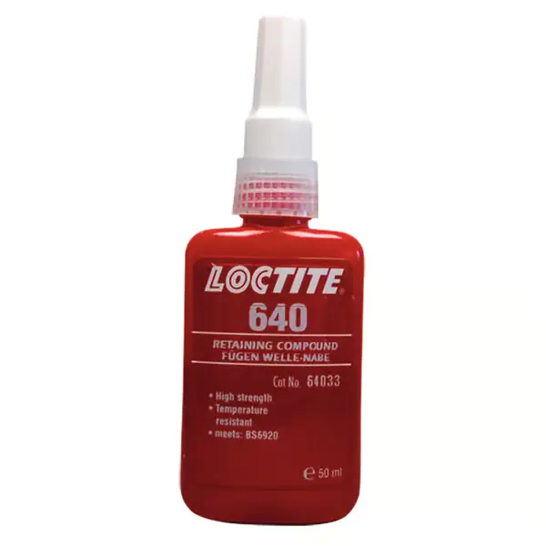 640 Holkkien ja laakereiden lukitusaine, 50 ml Kausialennus