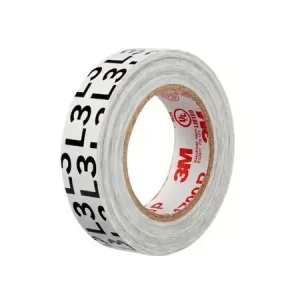 3M 7000076888, 1 kpl, Valkoinen, PVC-muovi, 600 V, Kupla, 10 m Älä Missaa