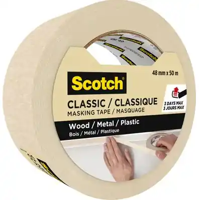 3M Classic 50 m Maalarin teippi Soveltuu ulkokäyttöön Beige Aito