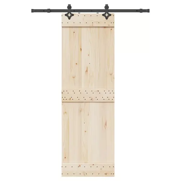 vidaXL Liukuoven kiinnitysjärjestelmä 152,5 cm teräs musta Bestseller