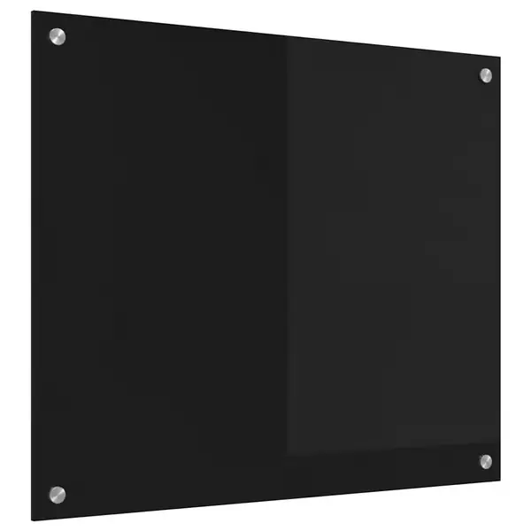 Ajankohtainen vidaXL Keittiön taustalevy Musta 70 x 60 cm karkaistu lasi