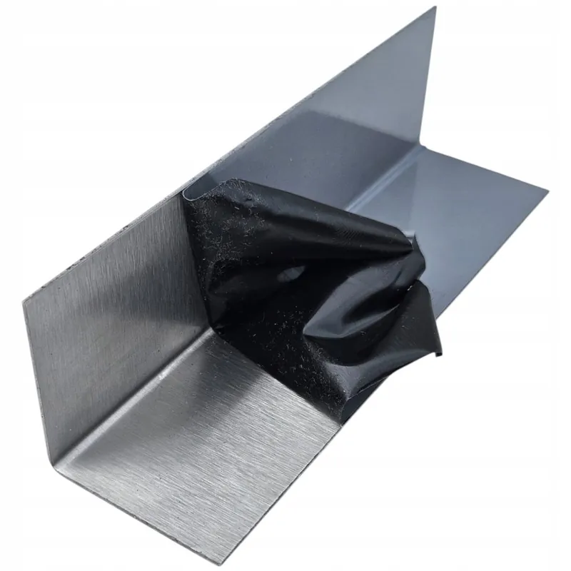 Alennettu Hinta Ruostumaton teräskulma 30x110x1,0 mm - 90 cm sisäinen viimeistelylista