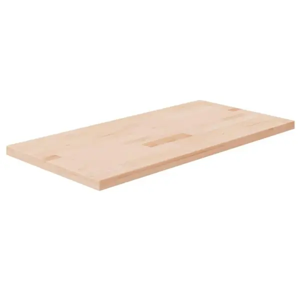 Vain Tänään vidaXL Kylpyhuoneen työtaso 80x40x2,5 cm käsittelemätön täysi puu