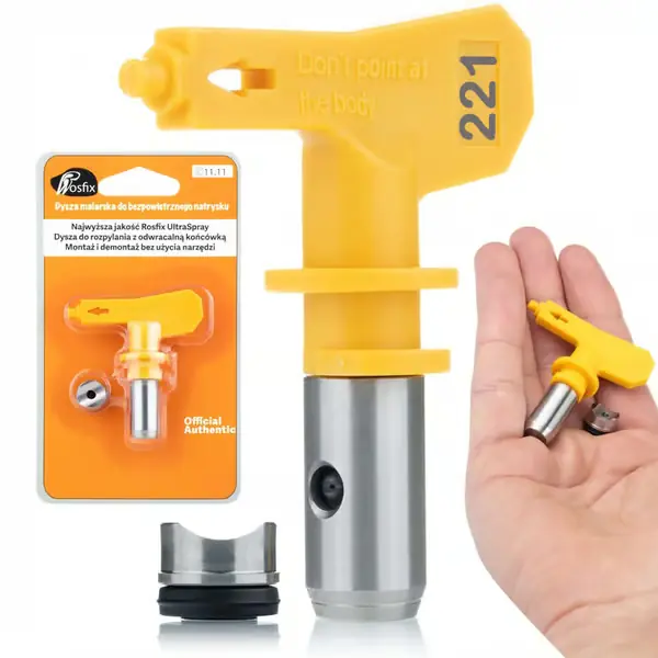 Maalaussuutin Ultra Spray 221 – 10 Cm Suihkuleveys Korkea Kestävyys Yhteensopiva Graco, Wagner, Titan kanssa Rajoitettu Tarjous