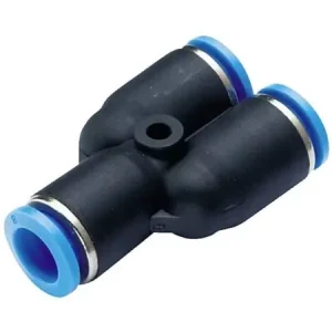 Vain Rajoitetun Ajan TRU COMPONENTS Y-liitin PY10 Putken Ø 10 mm 1 kpl