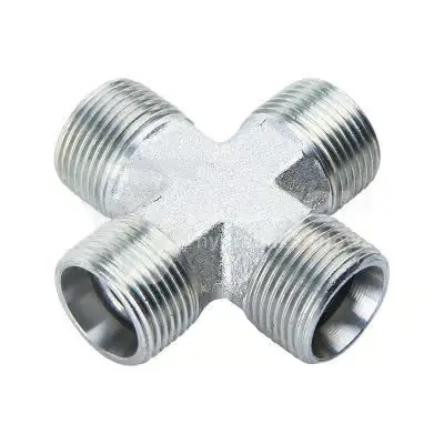 Kuuma Tarjous Hydraulinen ristipää BBBB 3/8 BSP