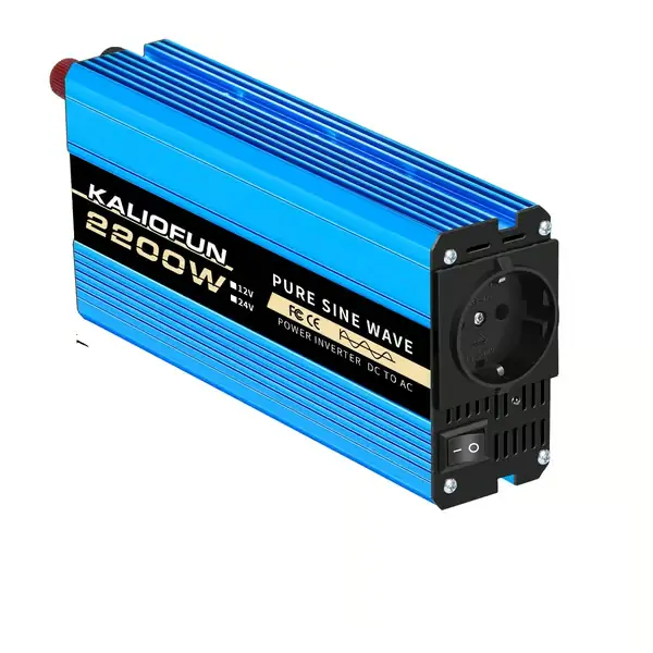 Virtamuunnin, ylikuormitussuoja, sopii autoille ja kodinkoneille,12v-2200w-220v Paras Hinta