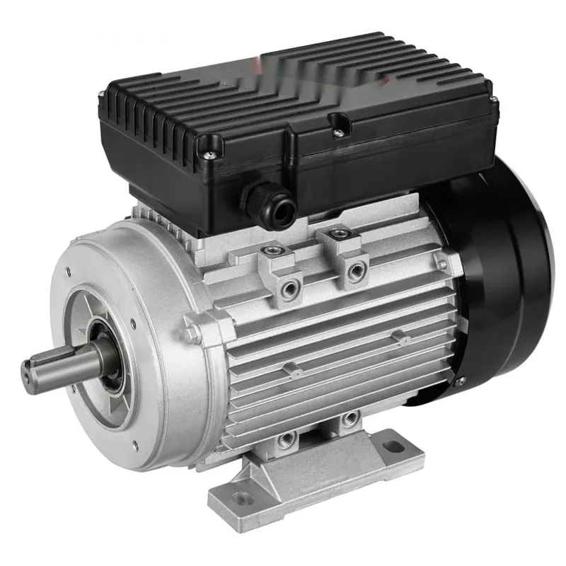 0,75 kW sähkömoottori 1400 rpm, AC 220-240 V, 5,45 A, 1-vaiheinen, 19 mm avainakseli, tehokas ja kompakti ratkaisu Pikatoimitus