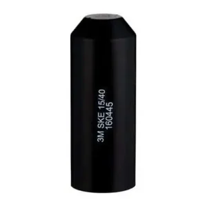 3M lämpökutistettavat päätykappaleet SKE Ø ennen/jälkeen kutistusta 40 mm/15 mm 1 kpl musta (DE-2729-1954-4) Halpa