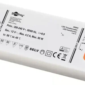 Viimeinen Mahdollisuus LED-muuntaja 12 V (DC)/50 W