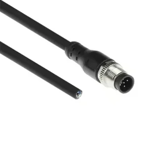 ACT Industrial 1.50 meters Sensor cable M12A 5-pin male to open end, Superflex Xtreme TPE cable, shielded (SC3504) Vain Tänään