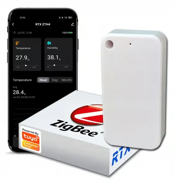 Tuya Zigbee -lämpötila- ja kosteusanturi Excelillä Tarjous