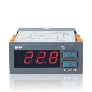 Voltcraft lämpötilansäädin ETC-100+ 230 V/AC Lähdöt 1 rele 230 V/AC / 10 A Asennusmitat 71 x 30 mm Asiakkaiden Suosikki