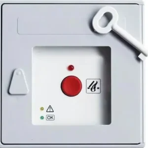 WINDOWMASTER Palopaine, ensisijainen WSK320, harmaa, äänimerkillä ja nollauspainikkeella (oven avaaminen katkaisee äänimerkin). Heti Saatavilla